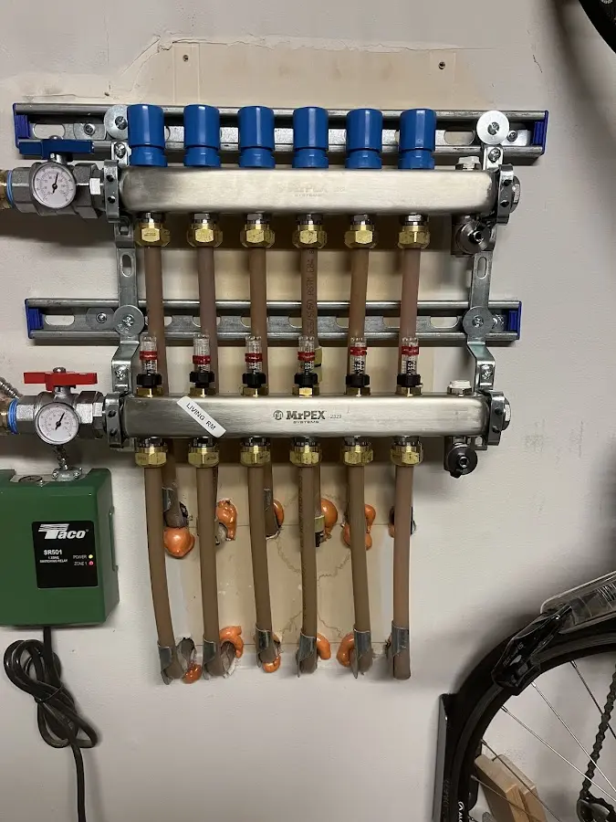 Plumber performing Water Heater Repair at a residential property in Shrewsbury